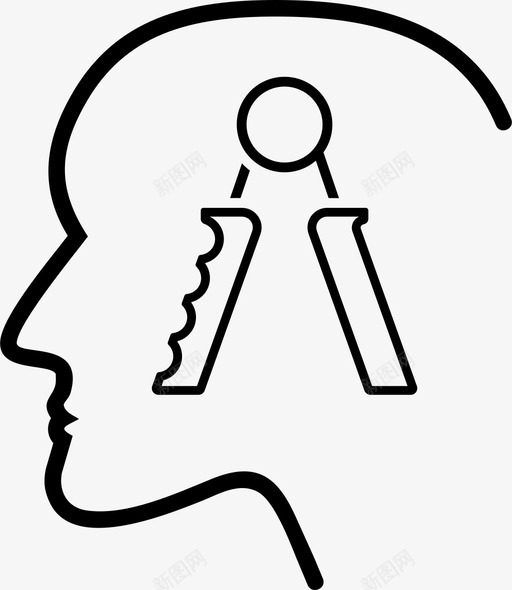 精神力量思想和思维过程图标svg_新图网 https://ixintu.com 思想和思维过程 精神力量