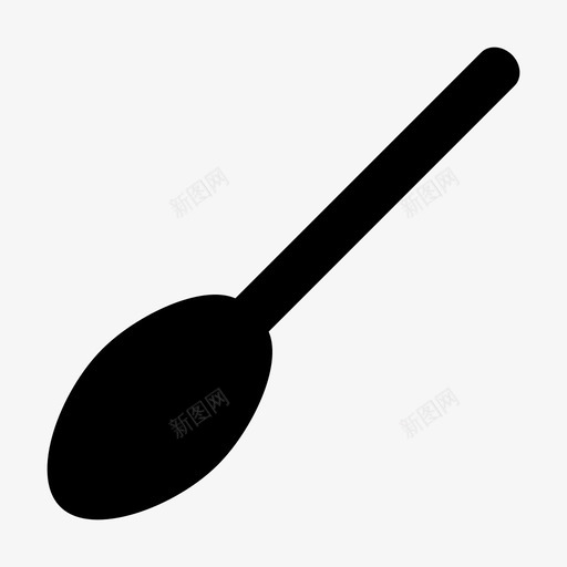 勺子餐具食物图标svg_新图网 https://ixintu.com 勺子 汤 食物 餐具 餐厅