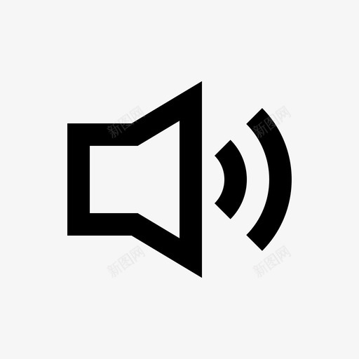 音量音频界面元素webgrid图标svg_新图网 https://ixintu.com 界面元素webgrid 音量 音频