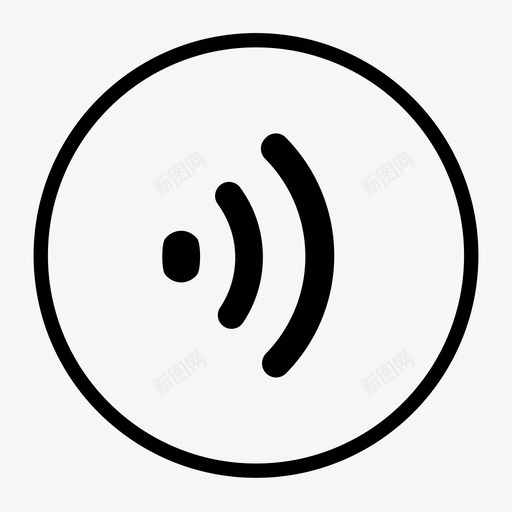 语音按钮svg_新图网 https://ixintu.com 语音按钮