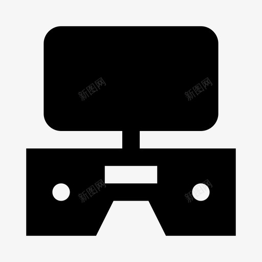 电视桌娱乐系统家具图标svg_新图网 https://ixintu.com 娱乐系统 实心 室内 家具 家具3 家居 电视桌