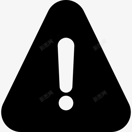 危险标志形状网络应用程序图标svg_新图网 https://ixintu.com 危险标志 形状 网络应用程序