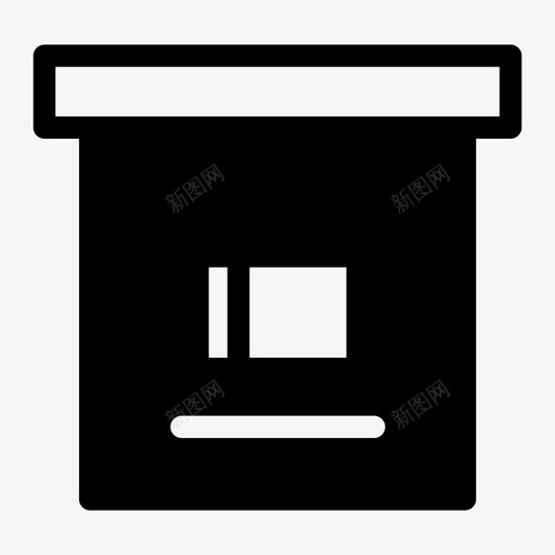 档案盒子工具图标svg_新图网 https://ixintu.com 工具 档案 盒子