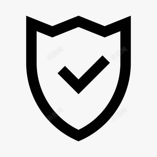安全锁定保护图标svg_新图网 https://ixintu.com webmobile开发人员 保护 安全 线路 锁定 防护