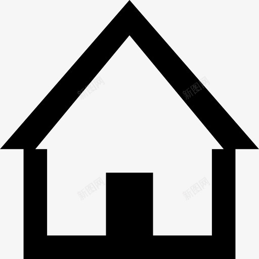 住房建筑物家庭图标svg_新图网 https://ixintu.com 住房 家 家庭 家庭问题 建筑物 房子