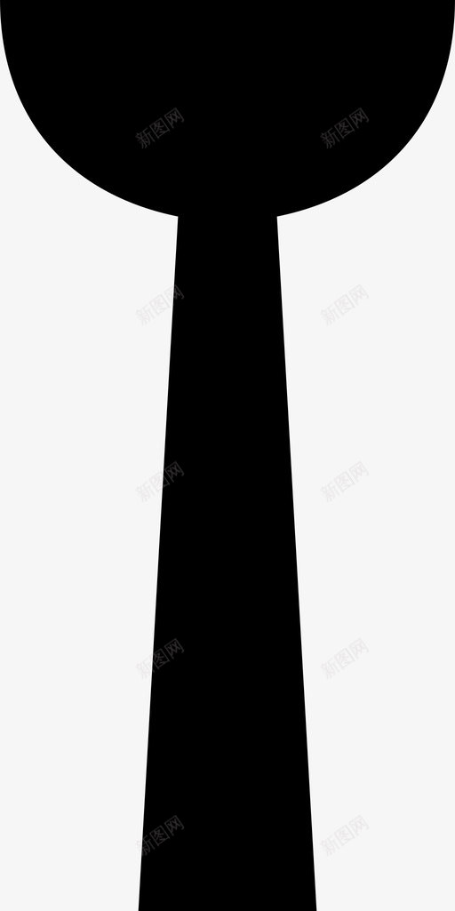 叉子餐具厨房用具图标svg_新图网 https://ixintu.com 厨房用具 叉子 餐具