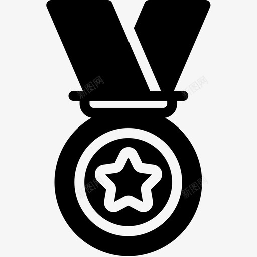 奖励徽章荣誉图标svg_新图网 https://ixintu.com 优胜者 奖励 奖励卷2雕文 奖章 徽章 荣誉