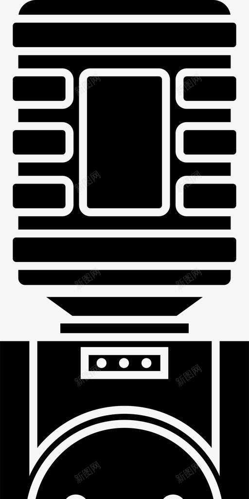 饮水机冷却器办公室图标svg_新图网 https://ixintu.com galon水 冷却器 办公室 饮水机