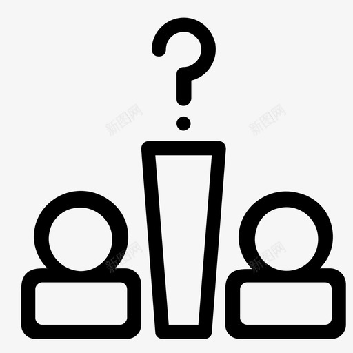 演讲听众论坛图标svg_新图网 https://ixintu.com 人力资源面试 听众 演讲 论坛