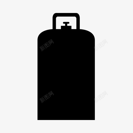 气瓶能源设备图标svg_新图网 https://ixintu.com 气瓶 热 能源 设备 金属