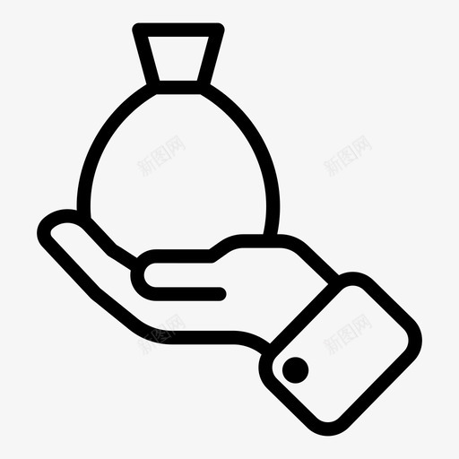 货币金融投资图标svg_新图网 https://ixintu.com 投资 支付 货币 货币pt2 金融