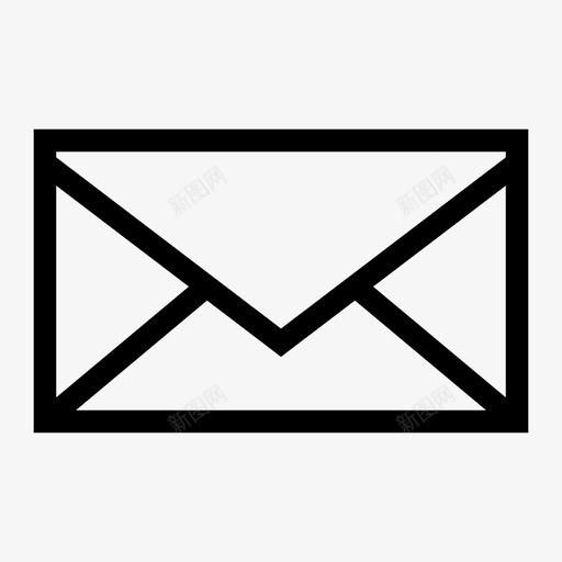 邮件脆饼图标svg_新图网 https://ixintu.com 脆饼 邮件