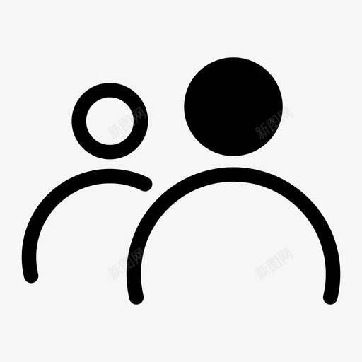 人观众团体图标svg_新图网 https://ixintu.com 一群人 人 团体 观众