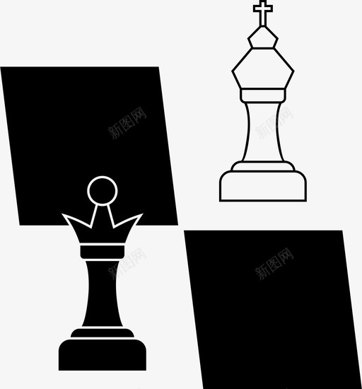 国际象棋国际象棋棋盘国际象棋比赛图标svg_新图网 https://ixintu.com 体育运动 国际象棋 国际象棋棋盘 国际象棋比赛 国际象棋运动