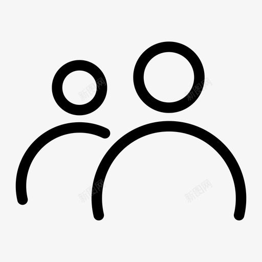 人员组组人员图标svg_新图网 https://ixintu.com 人员 团队 用户 组 组人员