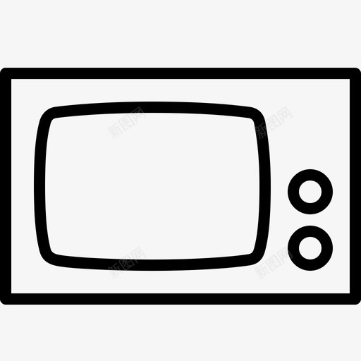 复古电视电影旧图标svg_新图网 https://ixintu.com 复古电视 技术 旧 电影 电视