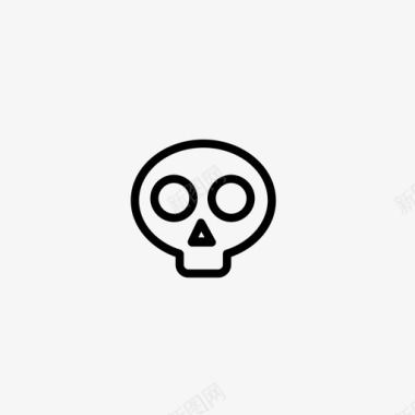 骷髅万圣节恐怖图标图标icon 骷髅万圣节恐怖图标图标
