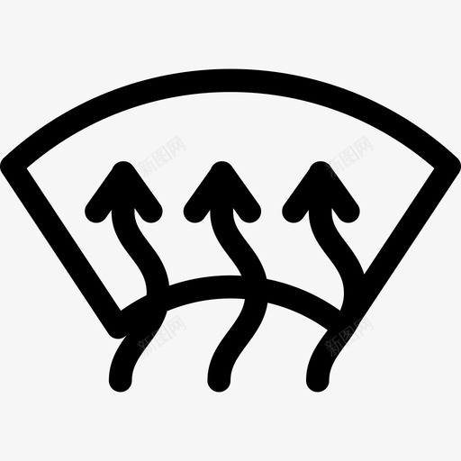 汽车后窗除霜1图标svg_新图网 https://ixintu.com 汽车后窗除霜1