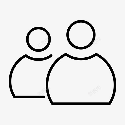 人观众团体图标svg_新图网 https://ixintu.com 一群人 人 团体 观众