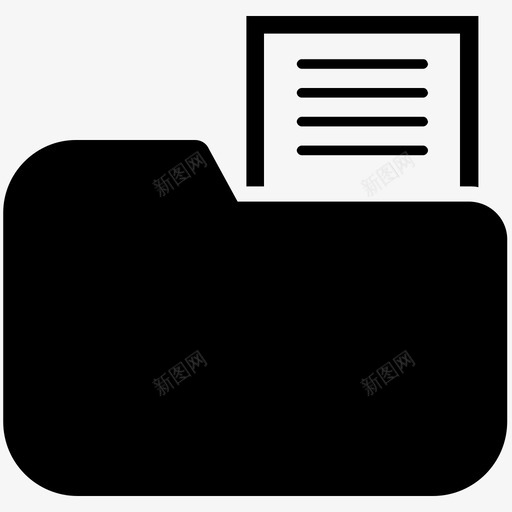 文档文件夹目录文本图标svg_新图网 https://ixintu.com office图标 文本 文本文件 文档文件夹 目录