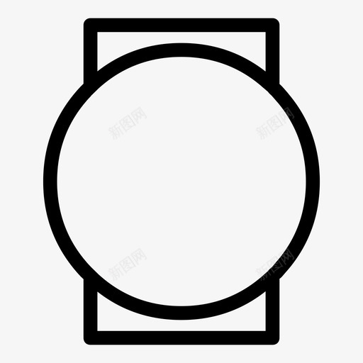 智能手表智能手表形状图标svg_新图网 https://ixintu.com 智能手表 智能手表形状
