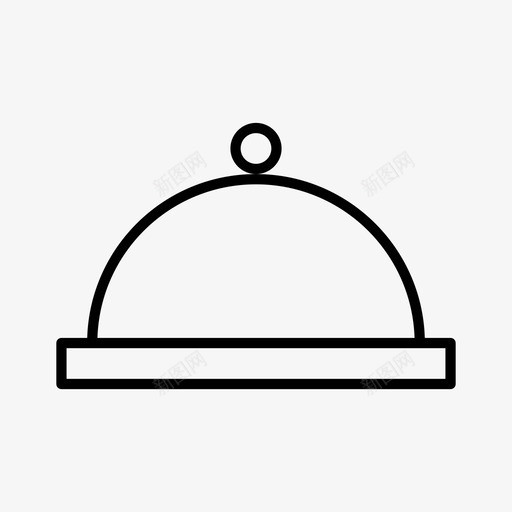 盘子脆皮图标svg_新图网 https://ixintu.com 盘子 脆皮