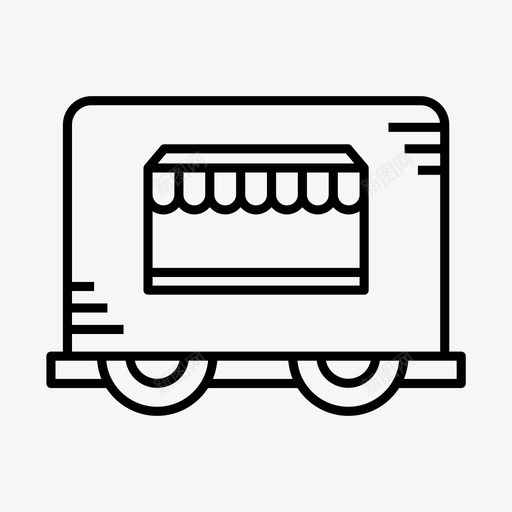 市场商店集市商店售货亭图标svg_新图网 https://ixintu.com 售货亭 小店 市场商店 摊位 集市商店