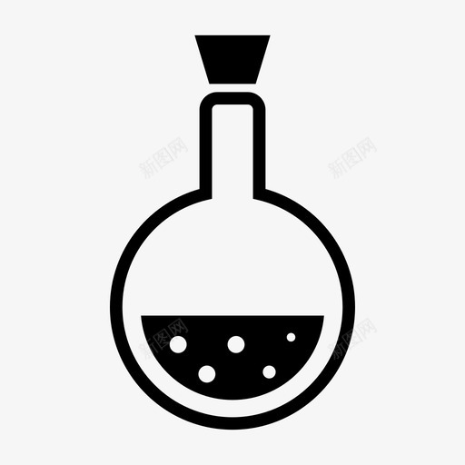 药水瓶子佛罗伦萨烧瓶图标svg_新图网 https://ixintu.com 佛罗伦萨烧瓶 液体 瓶子 药水 药物 魔法