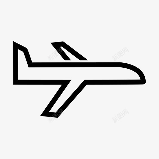 飞机机场航空图标svg_新图网 https://ixintu.com 机场 航空 飞机 飞行