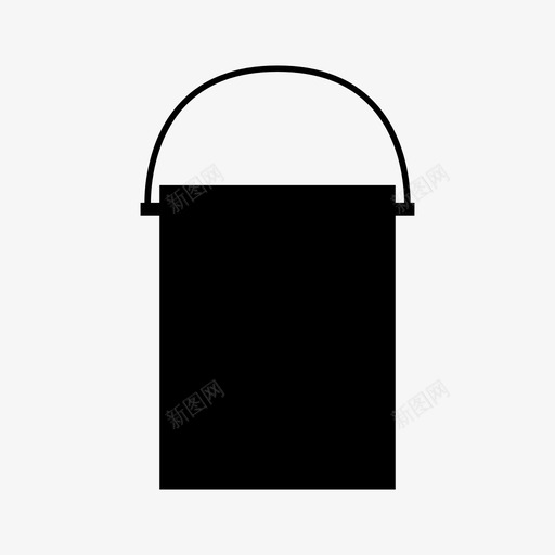桶容器设备图标svg_新图网 https://ixintu.com 容器 工具 桶 设备