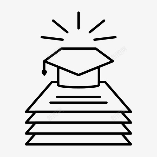 信誉知识质量图标svg_新图网 https://ixintu.com 企业管理 信任 信誉 技能 知识 质量