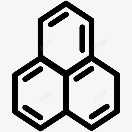 化学结构有机结构生物学概论图标svg_新图网 https://ixintu.com 化学结构 有机结构 生物学概论