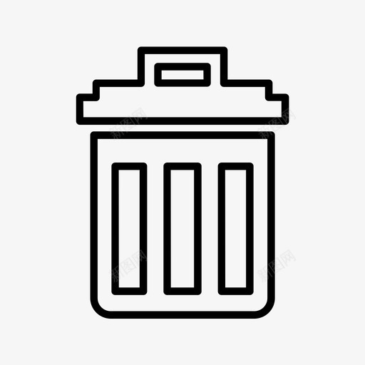 垃圾箱清洁工清洁服务图标svg_新图网 https://ixintu.com 垃圾箱 洗涤 清洁工 清洁服务