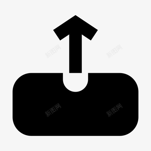 发送箱档案接口材料图标svg_新图网 https://ixintu.com 发送箱 接口材料 档案