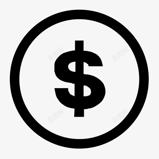 账户金额svg_新图网 https://ixintu.com 账户金额 icon