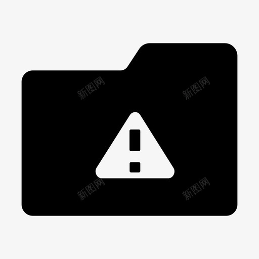 警报文件夹错误问题图标svg_新图网 https://ixintu.com solidcons文件夹244896px 警报文件夹 错误 问题