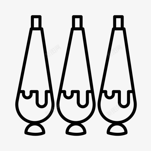 管道袋面包房烘焙图标svg_新图网 https://ixintu.com 烘焙 甜点 管道袋 糕点 蛋糕装饰 面包房