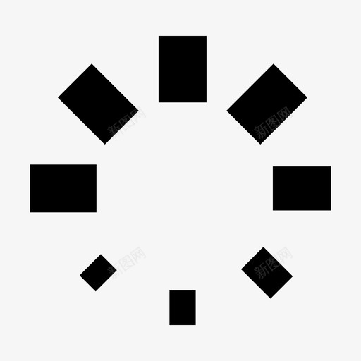 等待缓冲加载轮图标svg_新图网 https://ixintu.com 加载轮 等待 缓冲 过程