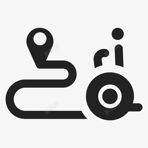 路线gpspin图标svg_新图网 https://ixintu.com gps pin 位置 开始 赛格威 路线