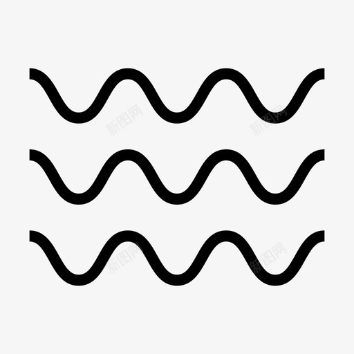 水河海图标svg_新图网 https://ixintu.com 水 河 浪 海 潮