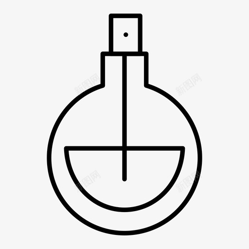 香水商务化妆品图标svg_新图网 https://ixintu.com spa 化妆品 商务 时尚 美容和spa细线图标 香水