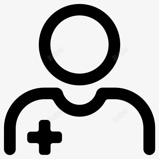护士医院医药图标svg_新图网 https://ixintu.com 保健 医药 医院 护士