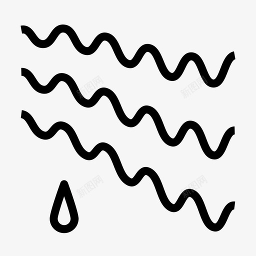 水河海图标svg_新图网 https://ixintu.com 水 河 浪 海 潮