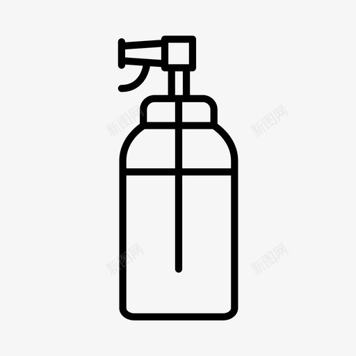 美发产品理发师美容图标svg_新图网 https://ixintu.com 化妆品 沙龙 理发师 美发产品 美发师 美容