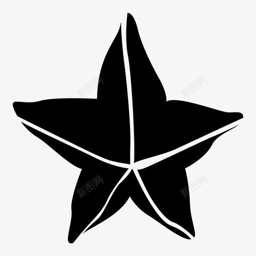 星果果味图标svg_新图网 https://ixintu.com 星果 果味