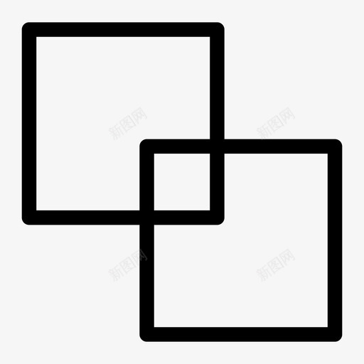 探路者分开正方形图标svg_新图网 https://ixintu.com 工具 探路者分开 正方形 设计