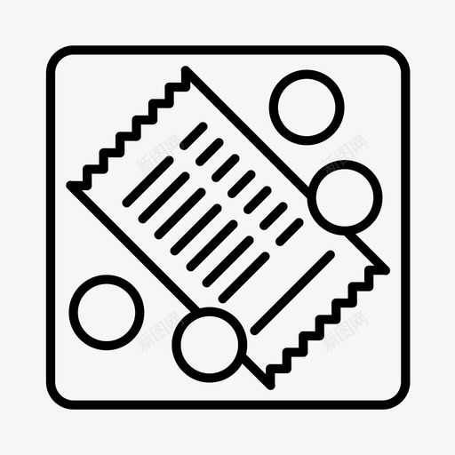 比尔面包房咖啡馆图标svg_新图网 https://ixintu.com 咖啡馆 小费 比尔 糕点 面包房 餐厅