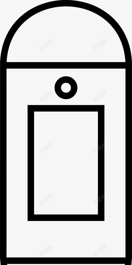 温度计数字温度计医用图标svg_新图网 https://ixintu.com 医用 医用温度计 数字温度计 温度 温度计