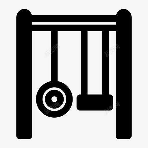 公园孩子们玩耍图标svg_新图网 https://ixintu.com 上学 公园 孩子们 玩耍 荡秋千