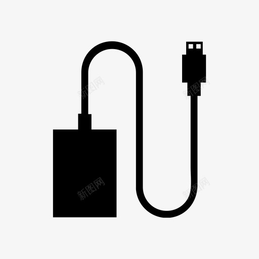 加密狗电缆数据图标svg_新图网 https://ixintu.com usb类型c 加密狗 数据 智能手机 电缆